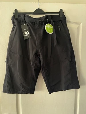 Endura Hummvee Black MTB/Cycling Shorts Size XL With Clickfast Liner - BNWT - Image 1 of 4
