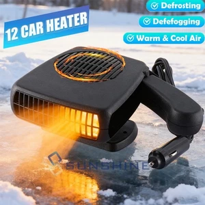 200W Portable Heater DC 12V Heating Cooling Fan Defroster Demister for Car Truck - Picture 1 of 106