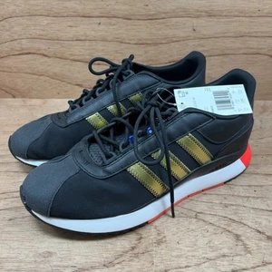 adidas Originals SL Andridge Women's Sz 9.5 Sneakers Black Gold Red FY0413 - Picture 1 of 6