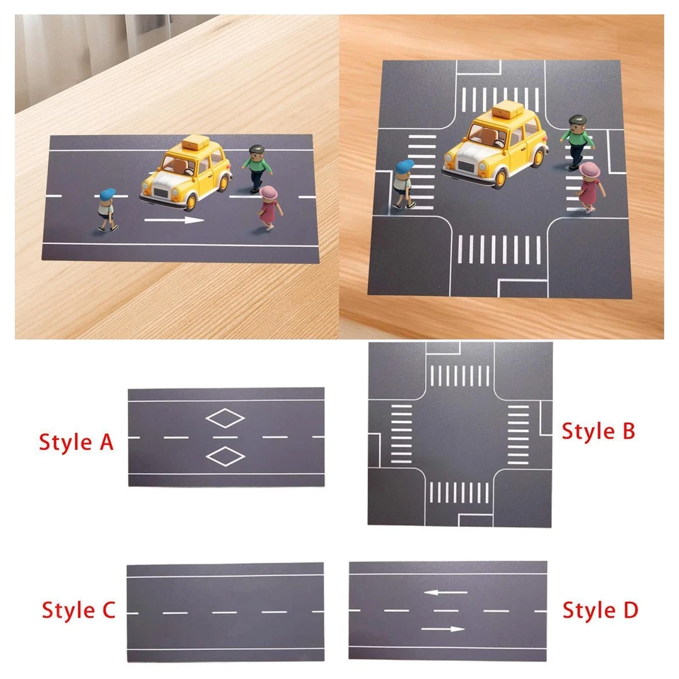 Scenario stradale in scala 1:64, tavolo di sabbia per strada cittadina, - Immagine 1 di 1
