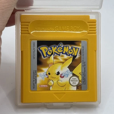 Pokemon Yellow Version Nintendo Gameboy Genuine Near Mint Condition With Case - image 1 of 4