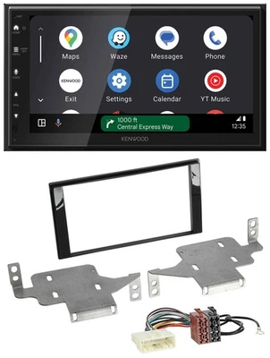 Kenwood DAB Bluetooth USB MP3 2DIN Autoradio für Nissan Juke (ab 2014) - Bild 1 von 4