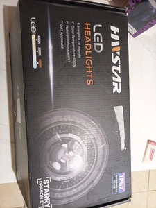 Faros LED redondos antideslumbrantes brillantes HWSTAR 7 pulgadas - ojo de dragón estrellado - Imagen 1 de 9