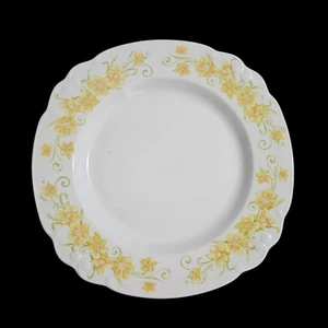 Set of 4 Nikko Ironstone Jonquil Dinner Plates 10.5" Yellow Daffodil Japan - Picture 1 of 6