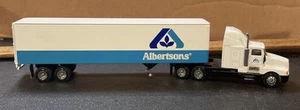 PEM 1993 Kenworth T600A 1:64 Diecast Semi Albertsons Sleeper Cab and Trailer - Picture 1 of 10