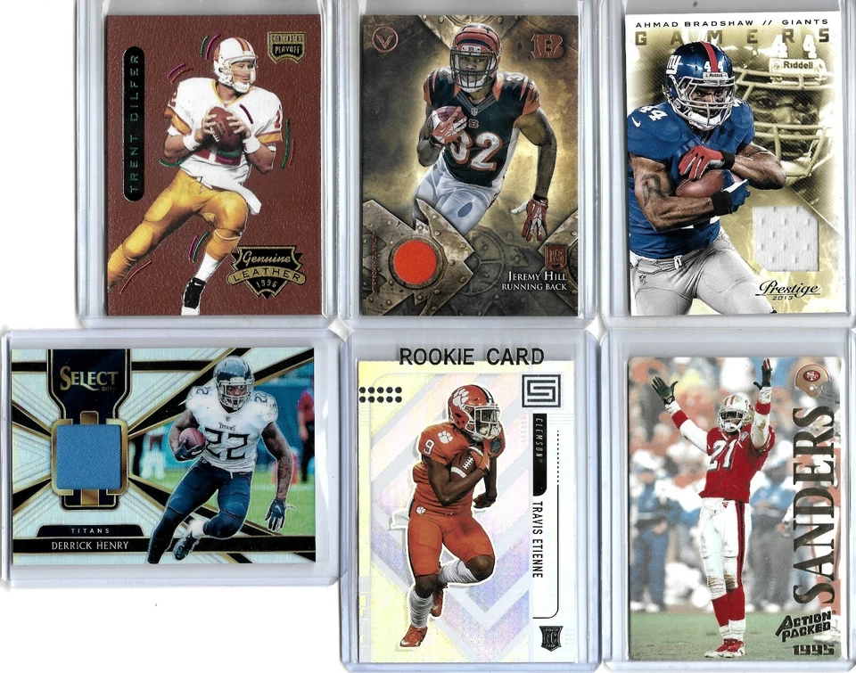 Jeremy Hill Cincinnati Bengals 2014 Topps Valor Rookie Relic #VRR-JH - Image 1 of 1