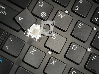 Single Key Cap + Clip For Dell Precision 7530/7730 P/N: XCKYD Model: NSK-EQ0BC - Image 1 of 4