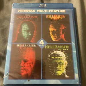 Hellraiser Collection: 4 Film Series Blu Ray Mirimax Clive Barker Bloodline - Picture 1 of 3