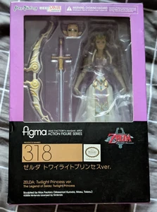 Figura Good Smile Figma 318 The Legend of Zelda: Twilight Princess Zelda NUEVA - Imagen 1 de 7