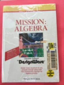 Mission: Algebra (Atari 400/800/XL/XE, Commodore 64, DesignWare) Brand New! - Picture 1 of 9