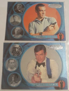 James Bond 007 - 40th Anniversary Promo Cards #P1 and #P2 - Picture 1 of 1