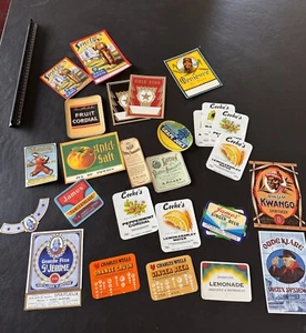 25+ Vintage Liquor Alcohol or Beer Labels - Old Stock Lithographs! Group # 9 - Picture 1 of 13
