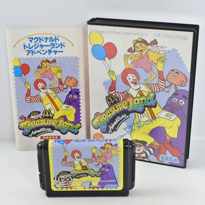 McDonald's TREASURE LAND ADVENTURE Mega Drive Sega 2059 md - Image 1 of 4