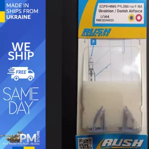 Rush Model Kit 3D144001 1/144 ECIPS pilone per F-16A x2 in blister - Foto 1 di 3
