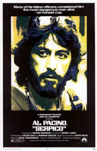 SERPICO REPLICA 1973 MOVIE POSTER - Picture 1 of 1