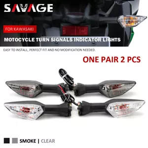 Front/Rear Turn Signal Lights for KAWASAKI Z900RS Z 650 Z1000 Z400 Z250 SL Z125 - Picture 1 of 15