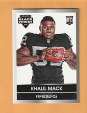 Khalil Mack Oakland Raiders 2014 Panini Black Friday Rookie Portraits #9 RC 3E