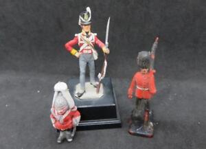 Group 3 Military Figurines Royal Regiment with Bayonet, Beefeater & Austrian?