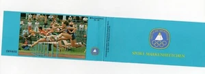 Germany Berlin Sport booklet Short distance running Olympics used - Picture 1 of 2