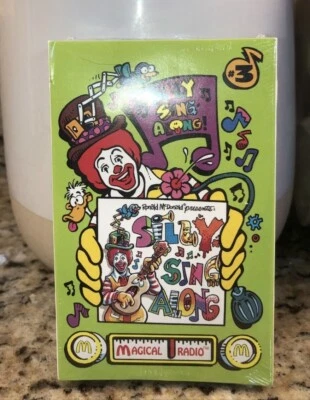 McDonalds - Magical Radio: Silly Sing Along #3 Vintage Cassette Tape/Kid RHINO  - Image 1 of 4