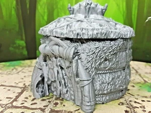 Barbarian Tribal Hut Scenery Terrain Miniature Mini Model Dungeons & Dragons D&D - Picture 1 of 6