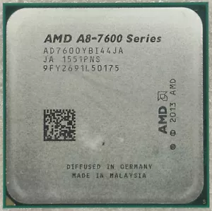 Procesador CPU AMD A8-7600 Series AD7600YBI44JA cuatro núcleos 3,1 GHz Socket FM2+ - Imagen 1 de 3