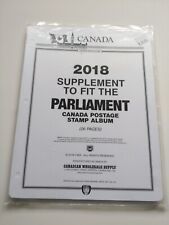 2018 Supplement To Fit The Parliament Canada Stamp Album, Free Shipping!