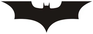 Batman Caballero Oscuro Vinilo Calcomanía Pegatina Pared Coche Portátil Muchos Colores/Tamaños 2 PACK - Imagen 1 de 2