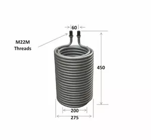 Karcher Pressure Washer Steam Cleaner Boiler Heating Coil HDS 580 610 650 690 - Picture 1 of 1