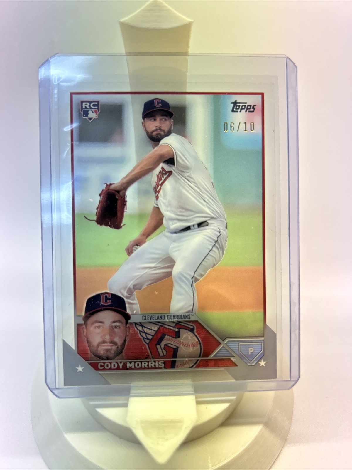 2023 Topps Cody Morris #507 Cleveland Guardians Clear Acetate /10