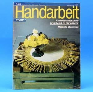 DDR Handarbeit 3 1989 | Verlag für die Frau Kinderwagen Schachspiele Stepperei D - Bild 1 von 1