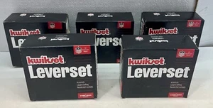 (Lot of 5) Kwikset 200LL-LH-3 Lido Passage Leverset - Left Hand - Picture 1 of 10