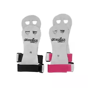 Gym Gymnastics Palm Guard Ring Hook&Loop Grip Bar Hand Leather Grips Protector - Picture 1 of 2