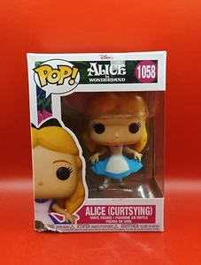 NUEVO Funko Pop! Disney: Alicia en el País de las Maravillas - Alicia (Curtsying) #1058 CAJA DAÑADA - Imagen 1 de 11