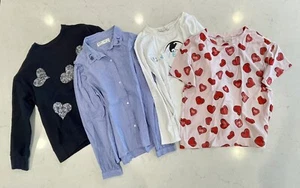 ZARA girls 4 tops size 9 - Picture 1 of 12