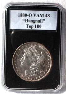 1880-O VAM-48 Hangnail Eagle, Doubled UNITED, Doubled 8 Top 100 Coin - Picture 1 of 5