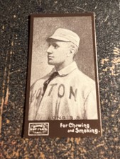 Herman Long Boston Beaneaters 1895 Mayo Cut Plug N300 1986 Reprint