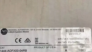 New Sealed Allen Bradley 1444-AOFX00-04RB Ser A High Quality Guaranteed - Afbeelding 1 van 3