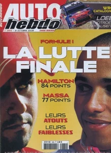 AUTO HEBDO n°1669 08/10/2008 ALMS WRC CATALOGNE - Imagen 1 de 1
