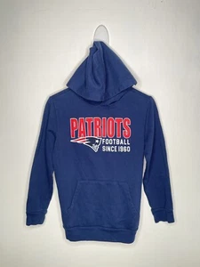 NFL Team New England Patriots Hoodie Boys Size XL 14-16 Long Sleeve Football - Picture 1 of 4