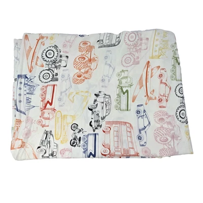 IKEA Ljudlig Twin Duvet Cover Vehicles Truck Plane Tractor Cotton 62x84 - Image 1 of 4