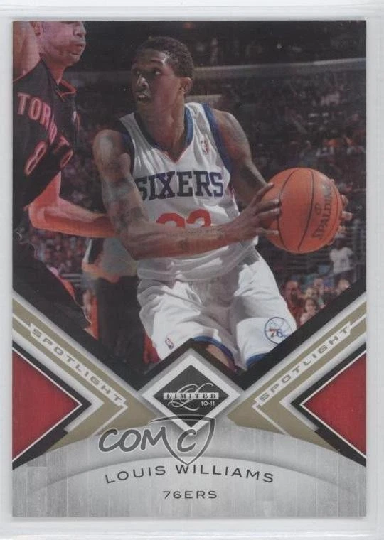 2010-11 Panini Limited Spotlight Gold /49 Lou Williams Louis Williams #15 - Image 1 of 2