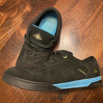 Zapatos Emerica Bryan Herman G6 para hombre talla 11 negro azul Aloha Foto 1 de 4