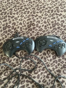 2 Mega Drive Controllers Competition Pro Series 2 - Picture 1 of 3