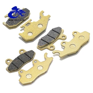 3 Set For Yamaha Front Brake Pads + Rear Brake Pads Raptor 700 YFM700R 2006-2015 - Picture 1 of 16