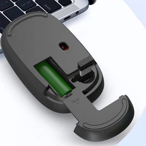 1 Pcs NEW 2.4G Wireless Mute Mouse USB Optical Ergonomics Laptop Mouse - Afbeelding 1 van 17