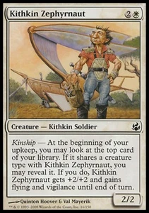 Kithkin Zephyrnaut -Foil Light Play MTG Morningtide - Picture 1 of 1