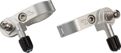 Montajes de palanca de cambios de extremo de barra plana Paul Thumbies 22,2 mm, aluminio hecho en EE. UU. Foto 1 de 2