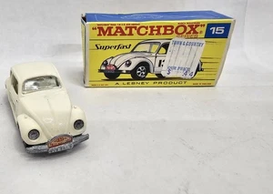 Vintage Lesney Matchbox 15 Volkswagen 1500 Saloon Bug - Picture 1 of 3