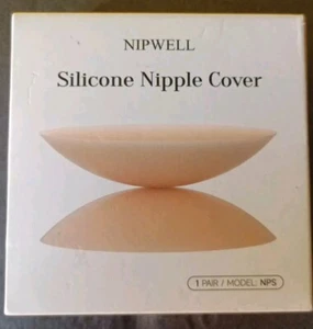 Silikon Brustwarzenabdeckungen A-C Cup, 3"in Nude - 1 Paar - Bild 1 von 3